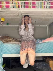 Wryd if you catch them hanging off the bed