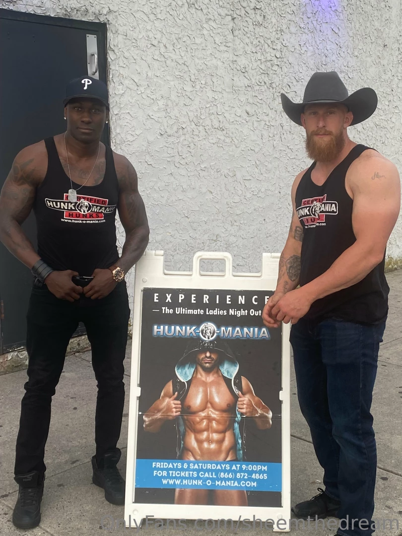 The dream and prince hunk-o-mania come check us out malemodel modeling 