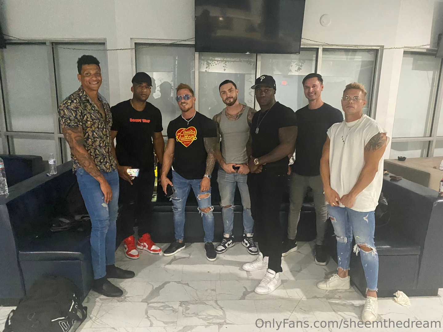 Hunk-o-mania miami the dream putting in some work after shooting my part 1 