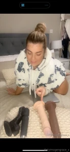 My pussy finally got to experience a massive black amp white dildos part 1