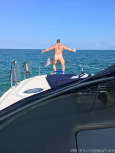 Hugging the sea throwback who has a boat