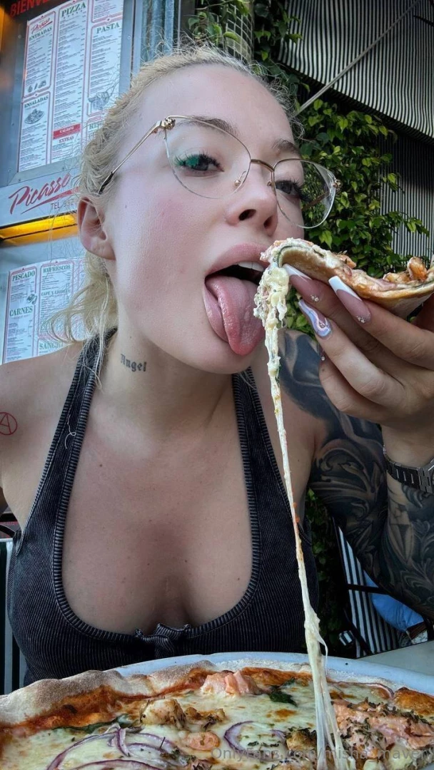 What could be more delicious than pulling melted cheese on a pizza by 