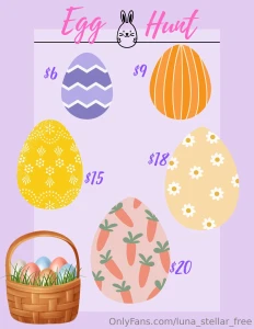 For the month of april i m going to have a little egg hunt tip the