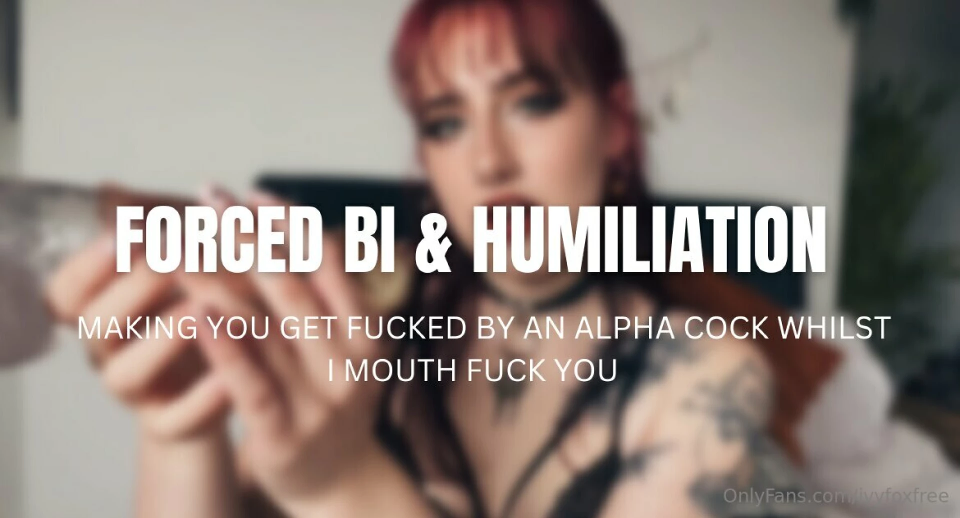 I m going to fuck your mouth while i humiliate you and you re going to 