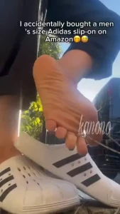 I accidentally bought a pair of men s size adidas slip-ons on amazon