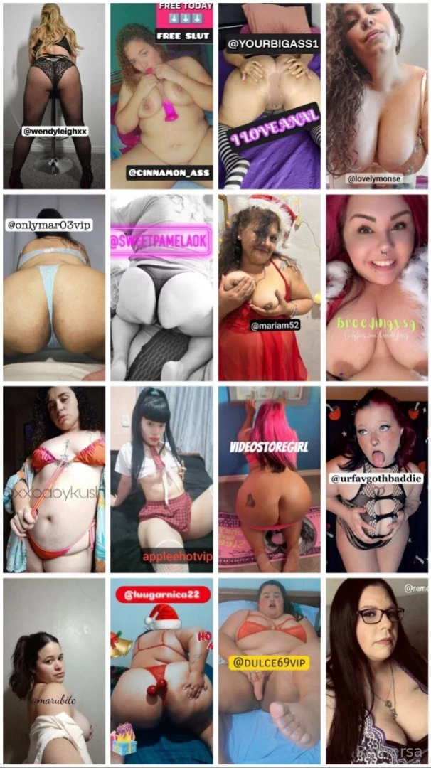 Nbsp 6h wendyleighxx cinnamon_ass yourbigass1 lovelymonse onlymar03vip 
