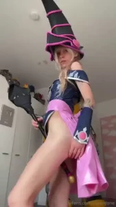Good morning from dark magician girl for one last time i m wearing no