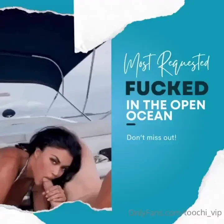 Fucked in yatch he fucked me raw and left my face dripping with his 