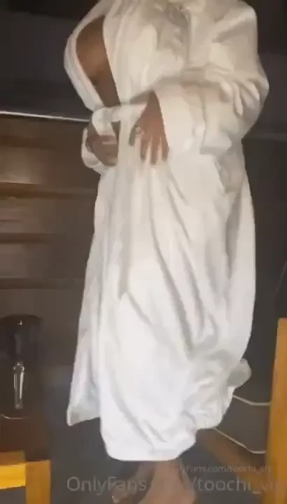 Watch me take off my robe and caress my whole body just for you baby i 