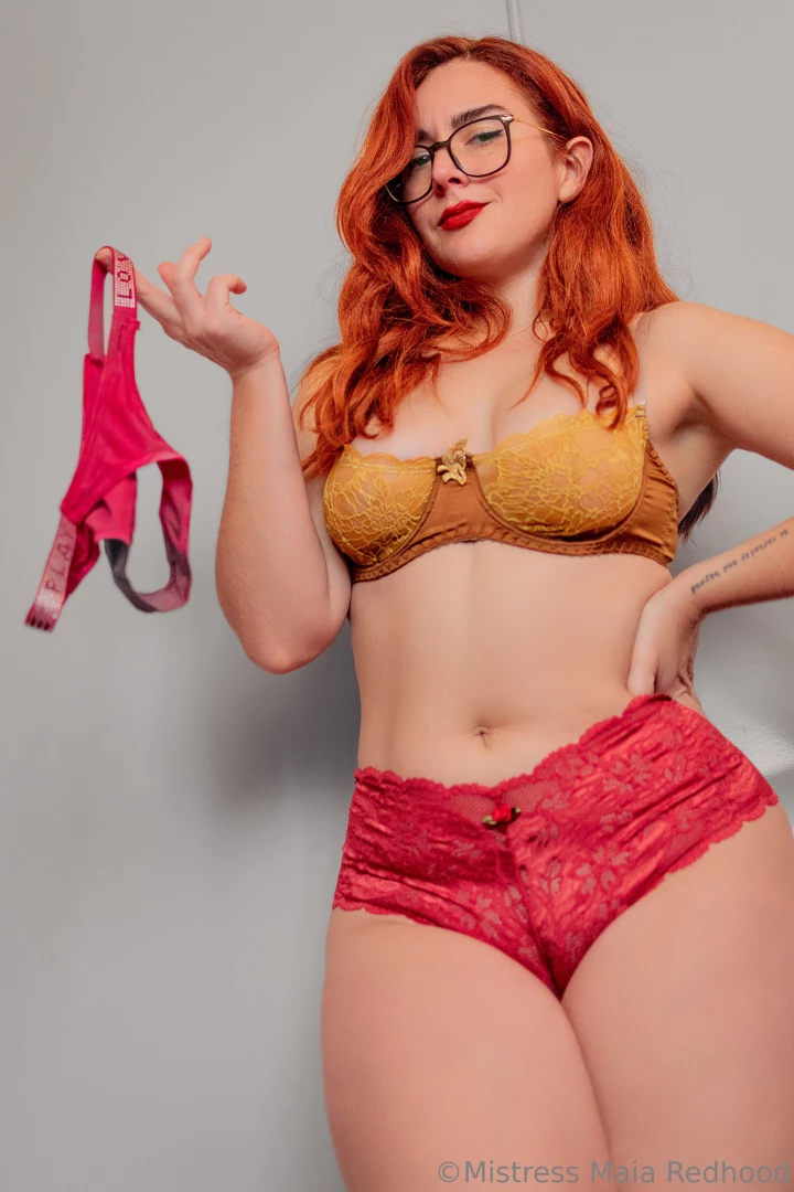 Are these panties yours darling ------ btw since the next couple of 