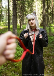 Doggo finally got out for a walk lot of implified nudity and me only