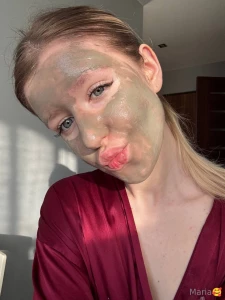 Good morning i m wearing a mask to prevent swelling