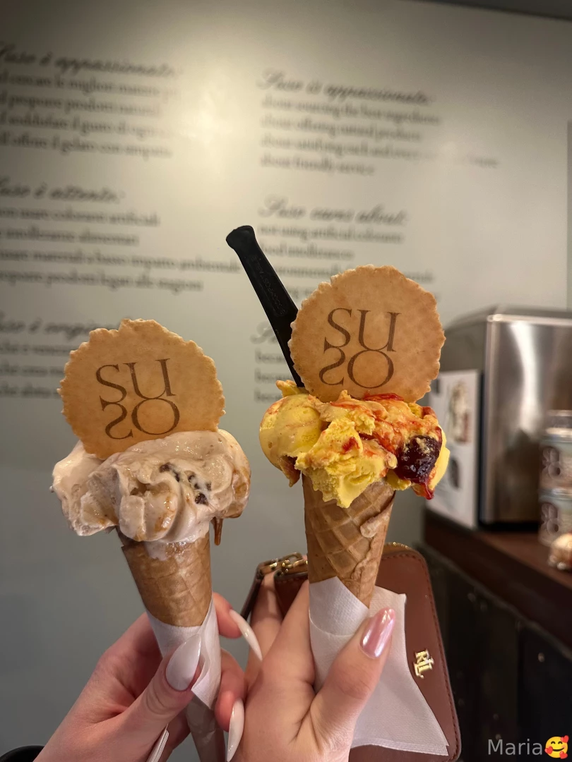 I always try different ice creams when i travel and i pick my favorite part 1 