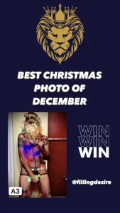 King of promo s best christmas photo of december rewards - first place part 1