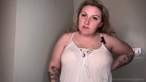 Bra vs no bra try on