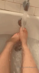 Take a hot bath with me