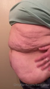 Big belly asmr