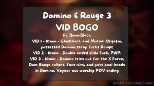 Reach out to me if you want this 3 video roguexdomino bundle