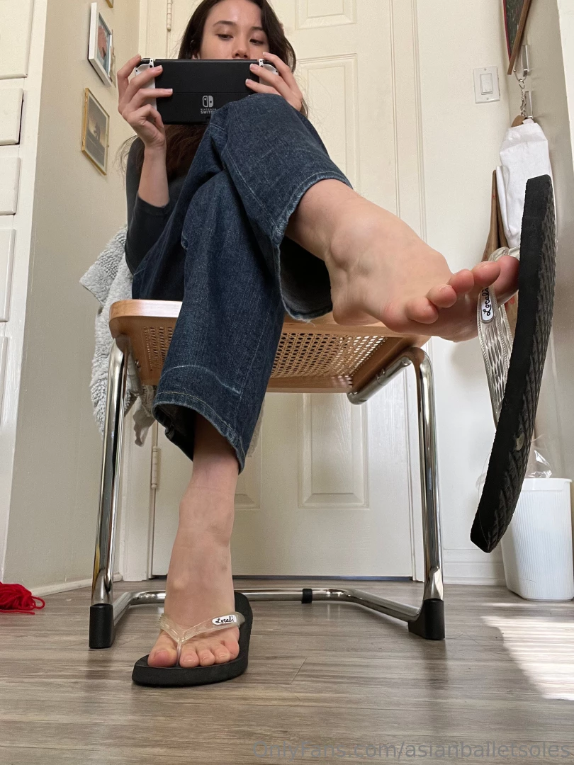 This is your view if you worship my soles 