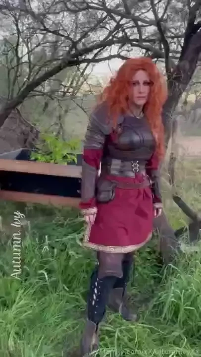 Just a short dress down from my armor set figured a strong warrior gal part 2 