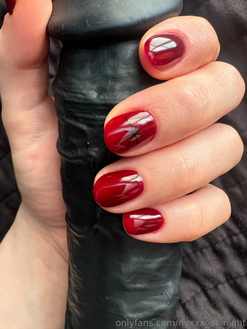 Do you like my new nails featuring a toy i just made a new vid with 