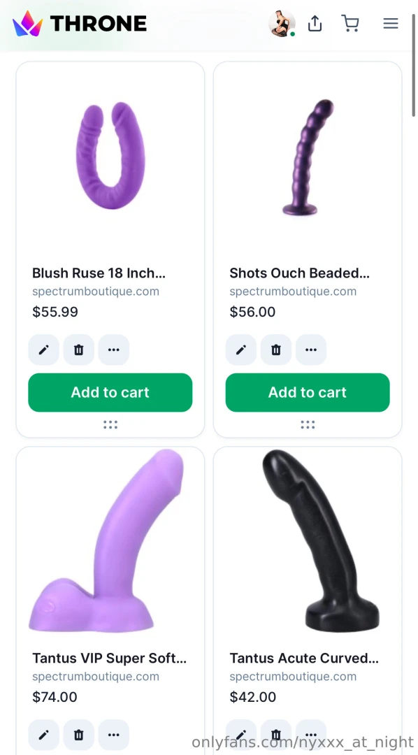 New things added to my throne wishlist https throne com nyxxx_at_night 