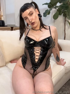 Lingerie is better shiny