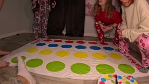 New years strip twister w the girls princessharlii luckyasaducky