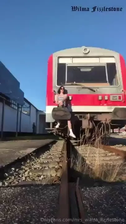 Outside with my new favorite toy 