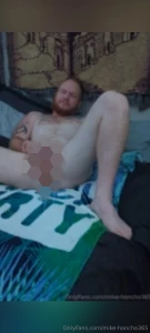 Decided i would jack off while i let my wife fuck my ass with a