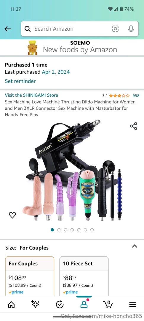 It s about to be here i can t wait to try the masturbator on the gun 