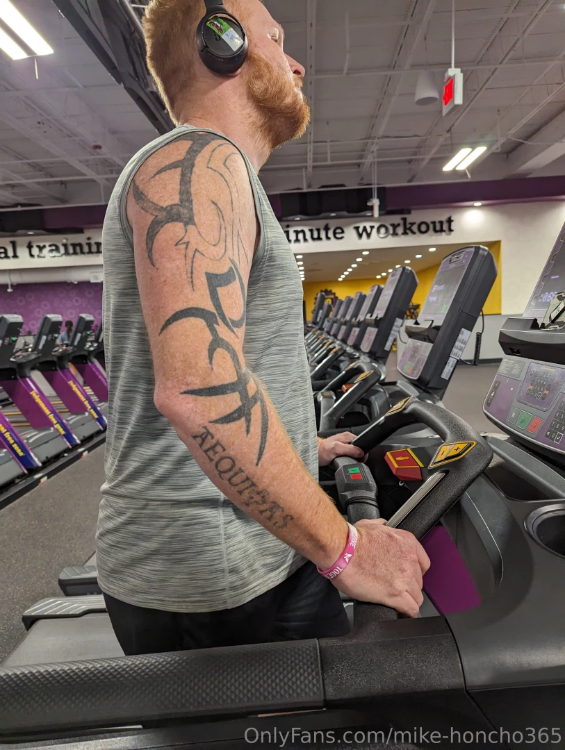 Went to work out a bit 
