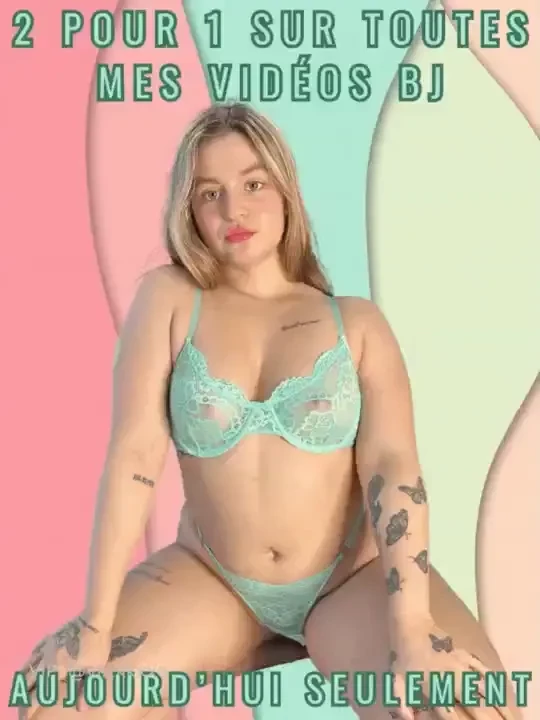 Aujourd hui seulement tout mes blowjobs sont 2 pour le prix de 1 crit 