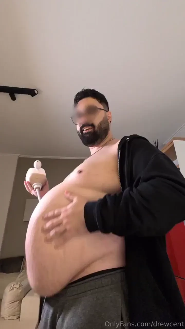 Pre-stuffing weight gain shake spoiler alert my belly was about to pop 