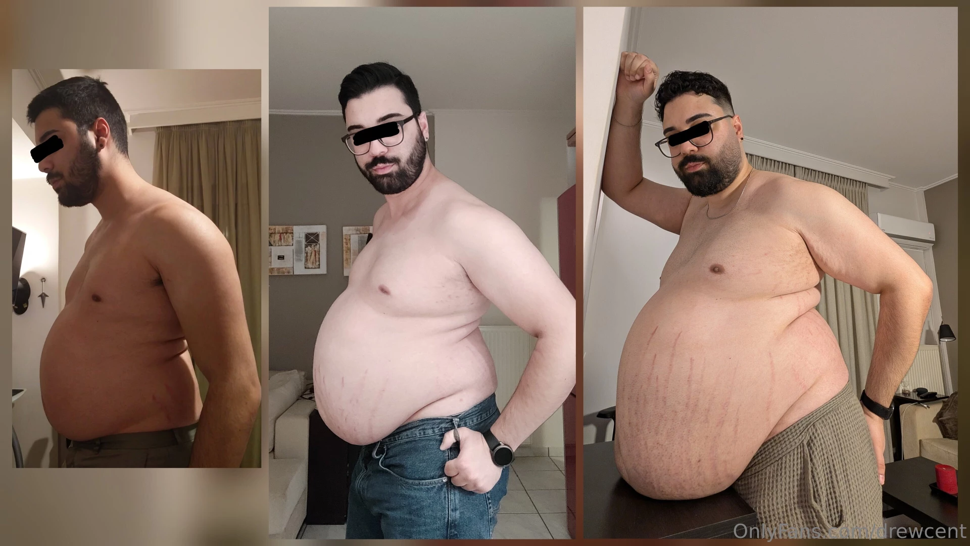 If you see this you gotta double the size of my belly again 