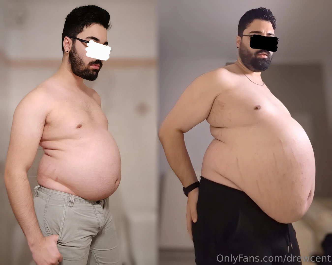 My old self would be shocked seeing our belly more than double in size 