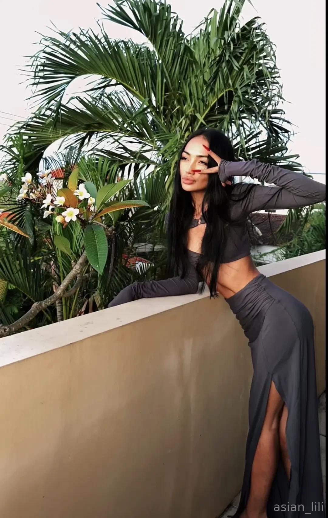 I stitched this dress with my own hands and somehow it fits me better 