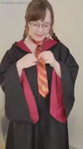 Look what i hide under my hogwarts robe