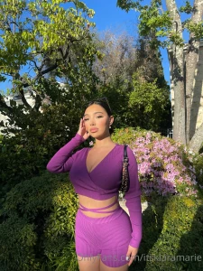 This purple says try me but only if you re brave enough