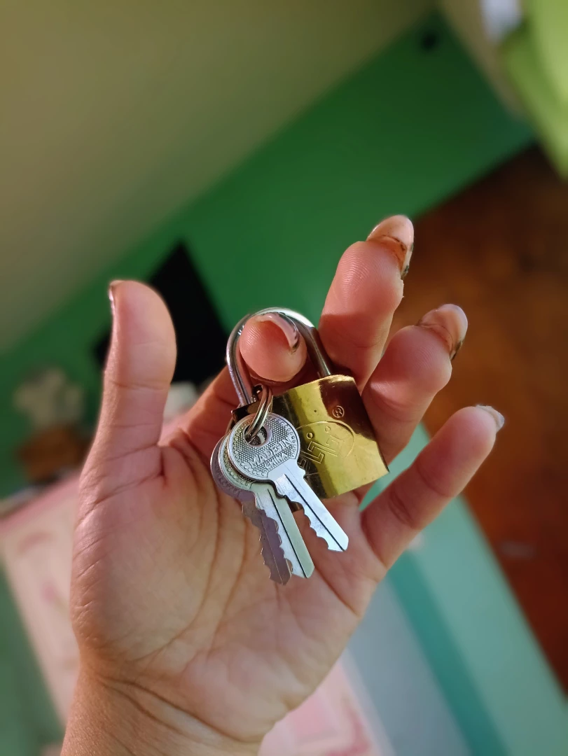 My beautiful hands are in control of your cage 