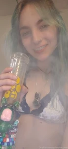 Slimey lil stoner fae