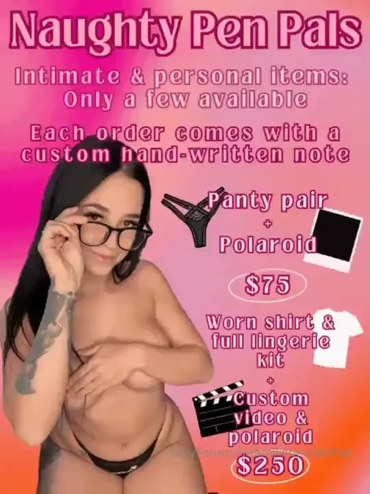 My most personal package 