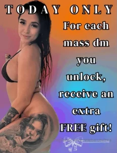 Dm me after you unlock dm s to get your extra gift