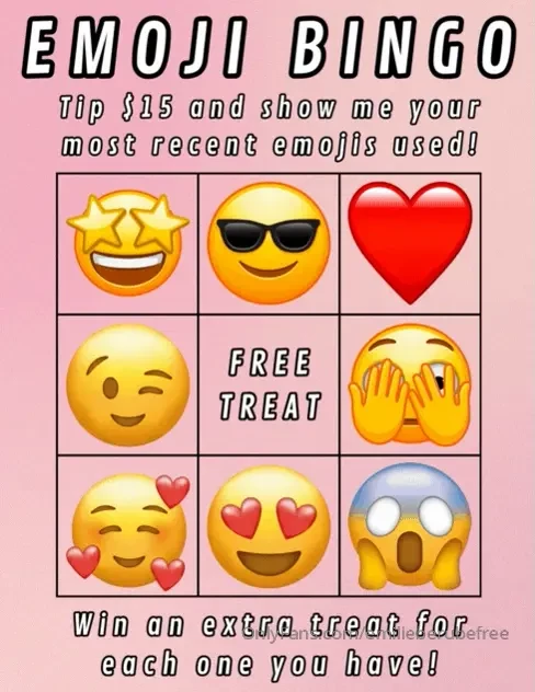 Get 1 treat per emoji you got free treat box 