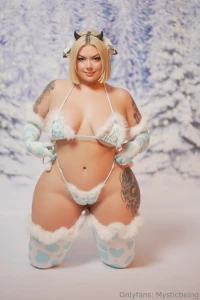 This sweet winter cow is ready to be milked and bred spicy photos part 5