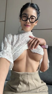 Petite asian geek nerdyyumi nbsp wants to get her pussy pounded https