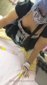 Rei ayanami evangelion limpiando la casa limpiando la casa quieren part 3