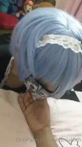 Rei ayanami evangelion limpiando la casa limpiando la casa quieren part 2