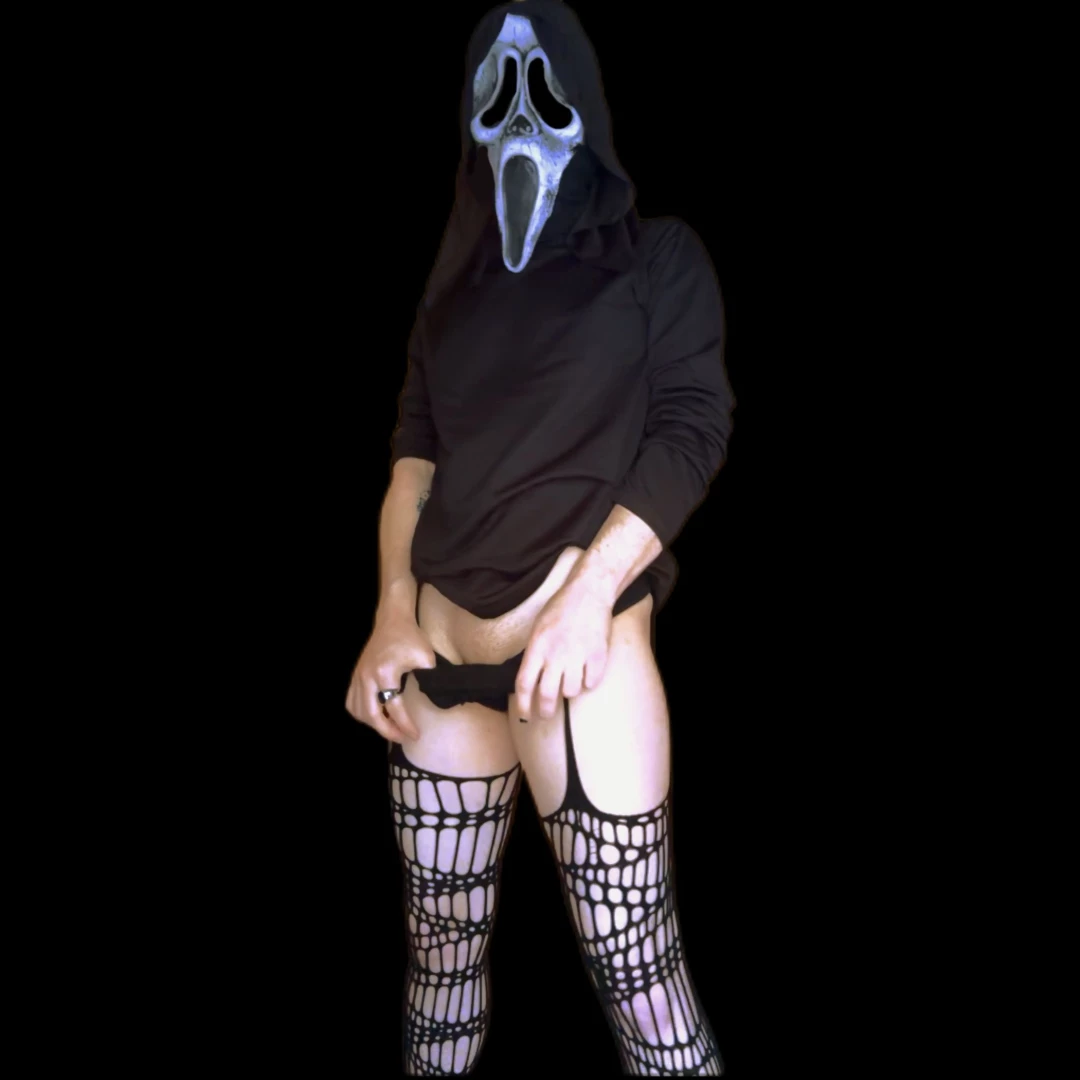 Follower freebie ghostface tasteful photo bundle ftm goth trans femboy 