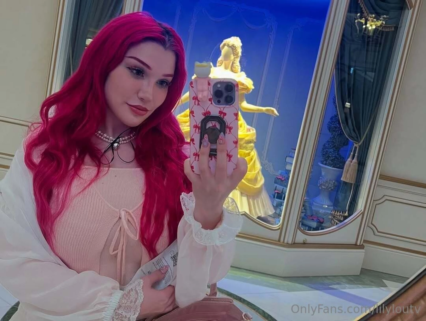 Am i giving pink princess vibes 